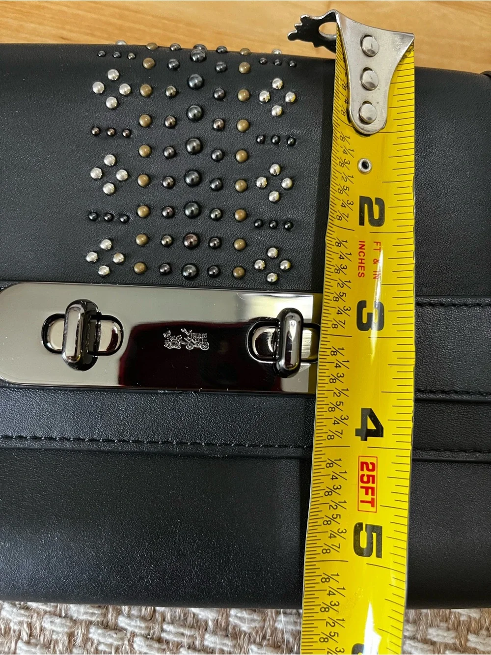 Coach Bandana Rivet Blake Clutch/Wallet